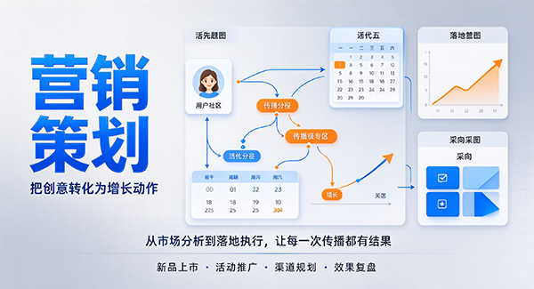 清河区营销策划